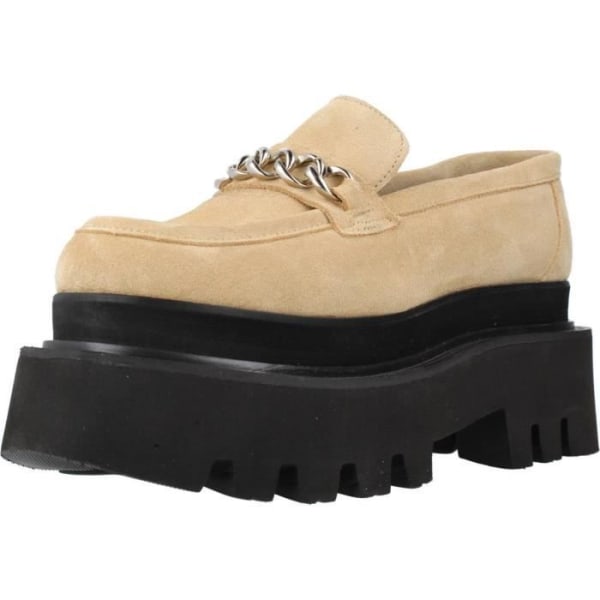 Mockasin dam - GUL - 109120 - Beige - Syntet - Gummi Beige 41