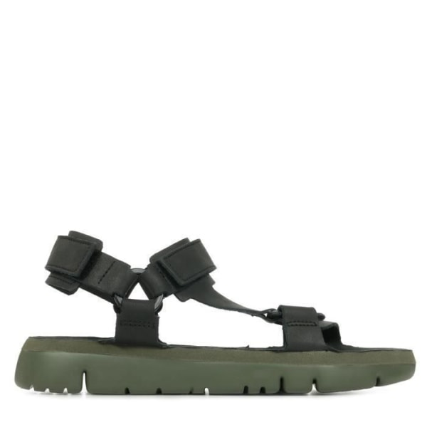 Sandaler för män - CAMPER - Oruga Sandal - Svart läder - XL EXTRALIGHT® Organix™ 3.0-sula 44