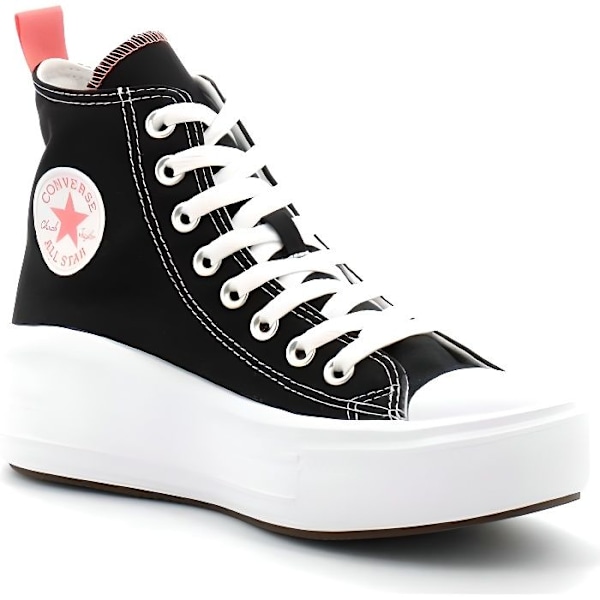 Converse Chuck Taylor All Star Move Sneakers - Svarta - Herr - Spetsar - Platta - Textil Svart 38