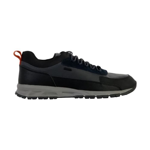 Geox Doray Abx Tumb Synt.Le Low Leather Sneaker - Marinsvart Marinblå svart 42