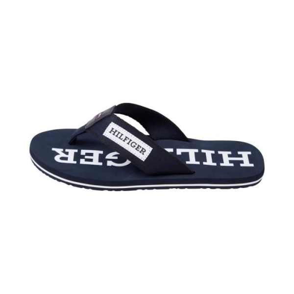 Tommy Hilfiger flip flops för män. 100% Polyester Dw5-azul 41