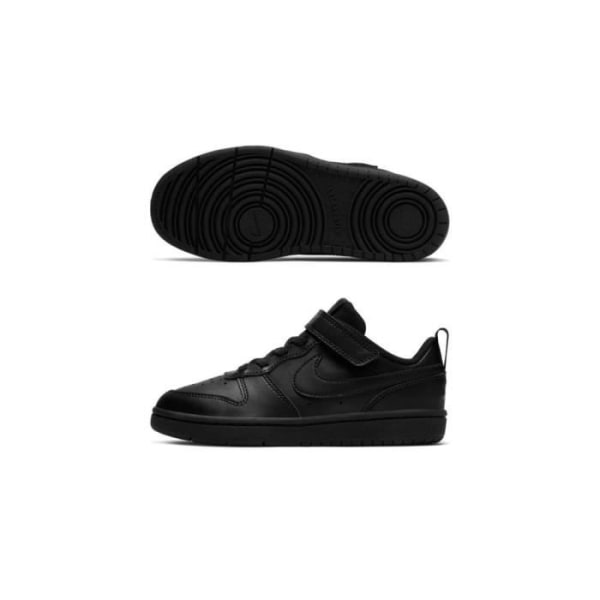 Nike Court Borough Low 2 VLC svarta sneakers - NIKE - Girl - Syntet - Snören Svart 28 1/2