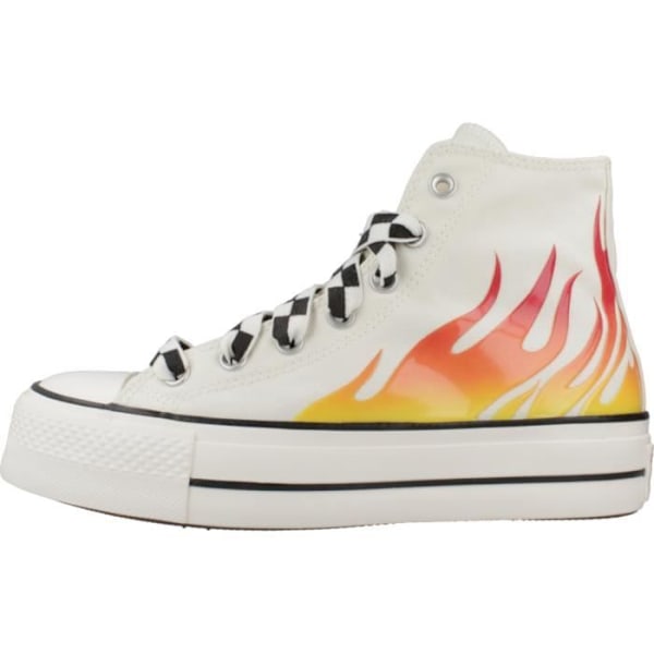 CONVERSE CHUCK TAYLOR ALL STAR LIFTPLATTFORM FLAMES Vit - 39 1/2