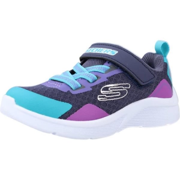 Skechers 136637 Blå Sneaker - Barn - Tjej - Snören Blå 21