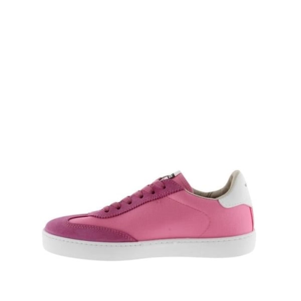 Damsneakers - VICTORIA - Textil - Spetsar - Fucsia - Rosa - 37