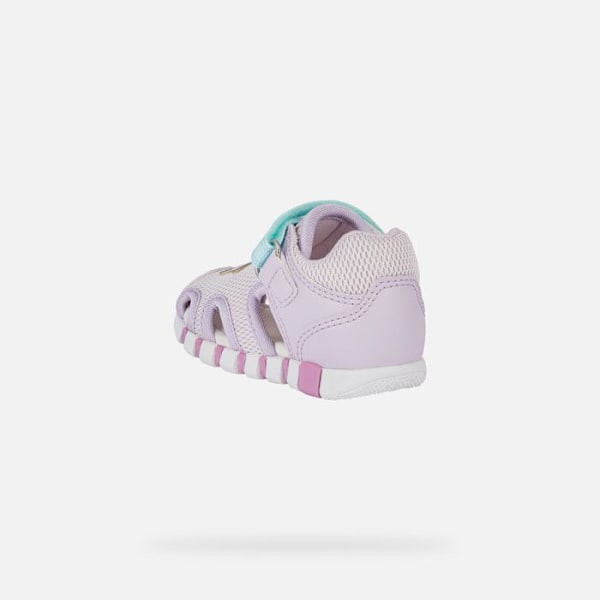 Geox Iupidoo baby girls stängda sandaler rosa/lila 23