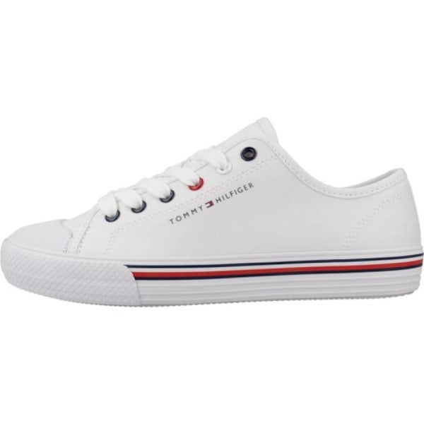 TOMMY HILFIGER SNEAKER BASSA ALLACCIATA Vit Vit 33