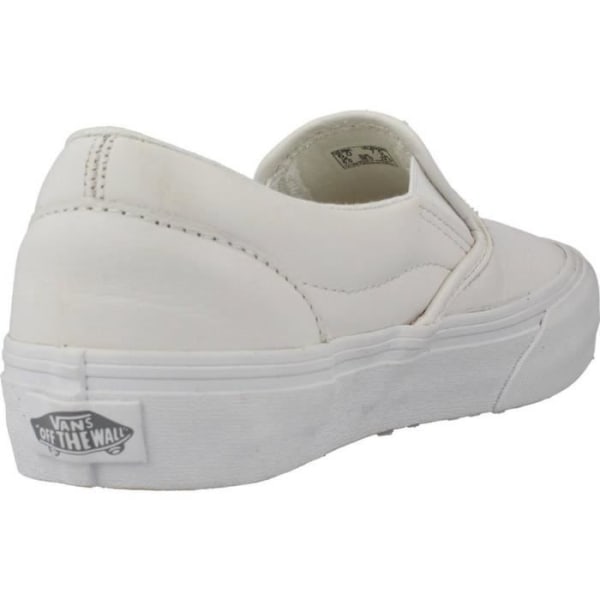 VANS VR3 LEATHER Vita sneakers - Snören - Textilfoder - Vulkaniserad 39