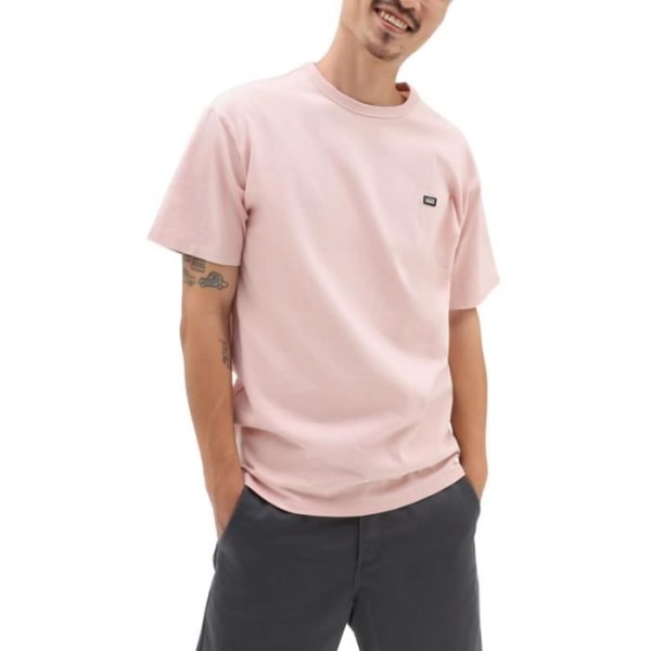 Vans klassisk rosa T-shirt för kvinnor och män