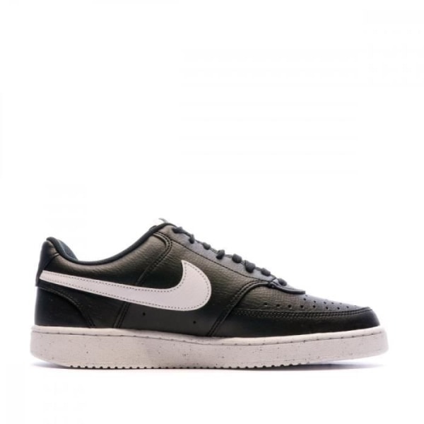 Nike Court Vision Low Sneakers för män - Svart/Vit - Ovandel i syntetiskt material - Spetsfästning 41