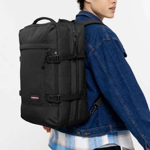 Cabriolet ryggsäck för hytt - Eastpak - Resesäck - 51 cm - 100% vegan - 30 års garanti Svart