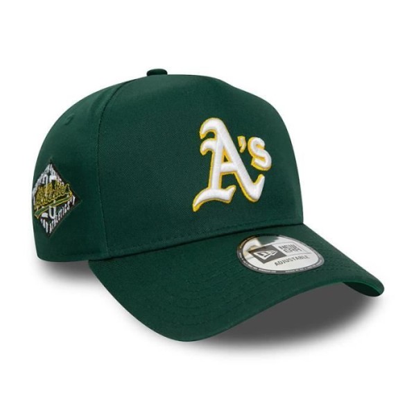 MLB Oakland Athletics New Era World Series Patch 9Forty A-Frame Green Cap