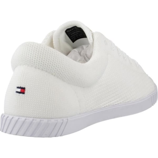 TOMMY HILFIGER FLAGGA SNEAKER KNI Vit Vit 37