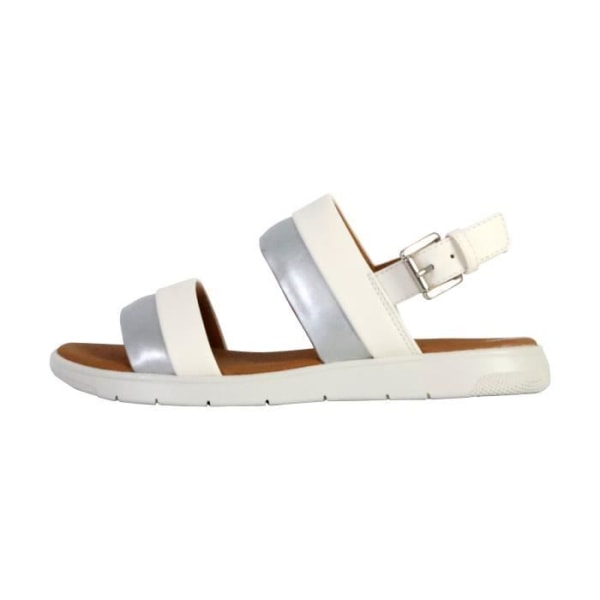 Geox Dandara Geobuck Sandal i mockaskinn Vit / silver 37