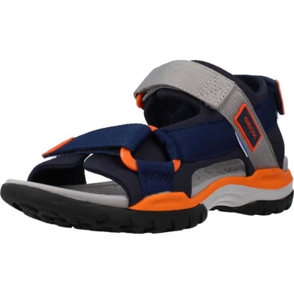 Sandaler - GEOX - BOREALIS - Textil - Marinblått och orange - Child Boy