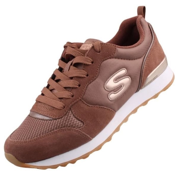 Skechers bruna sneakers för kvinnor kastanj 40