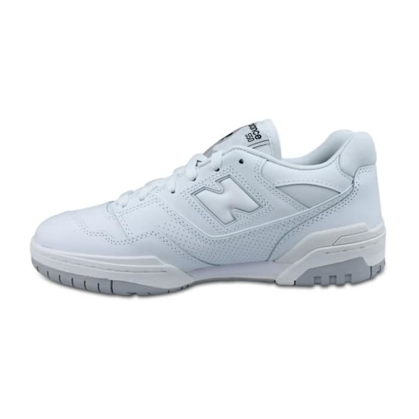 New Balance 550 White Sneaker - NEW BALANCE - Läder - Snören - Vuxen - Unisex - Platt Vit 42