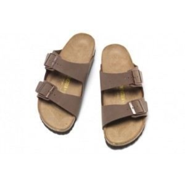 Birkenstock Arizona bruna sandaler för män - Nylon - vår-sommarkollektion 38