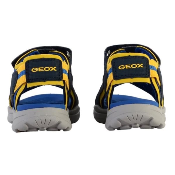 Geox Vaniett Navy/Yellow barnsandaler - GEOX varumärke - Kardborreknäppning - Exceptionell komfort Marinblå/gul 25