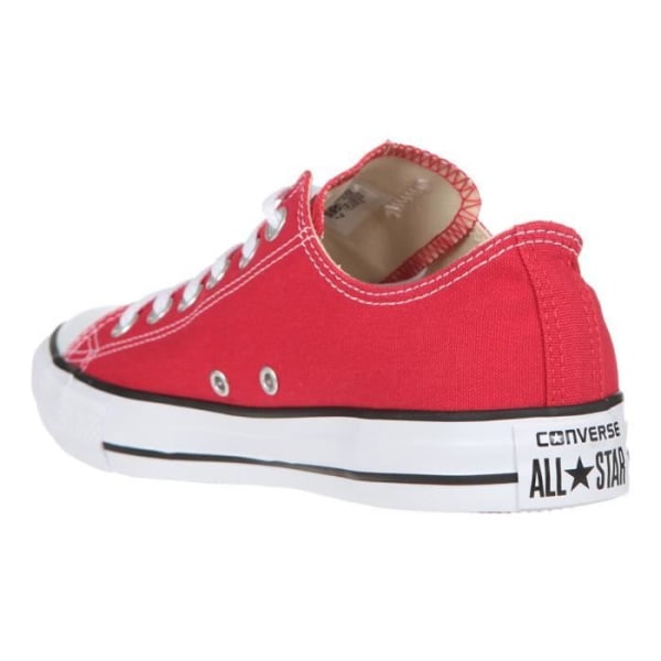 All Star OX Sneakers - CONVERSE - Röd - Textil - Unisex - Platta 36