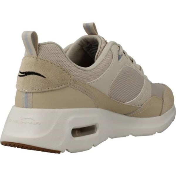 Sneakers dam - SKECHERS - 136702 Beige - Gummisula - Snören - Plattform Beige 36