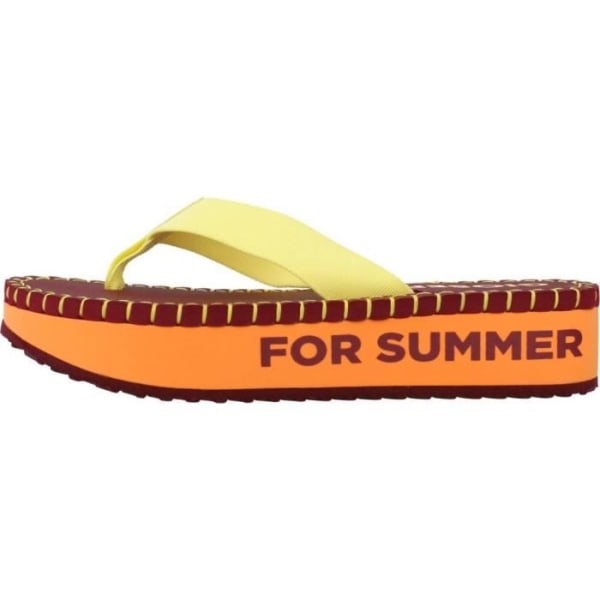 Flip Flops dam - GIOSEPPO - 136516 - Gul - Innersula Suddgummi Gul 41