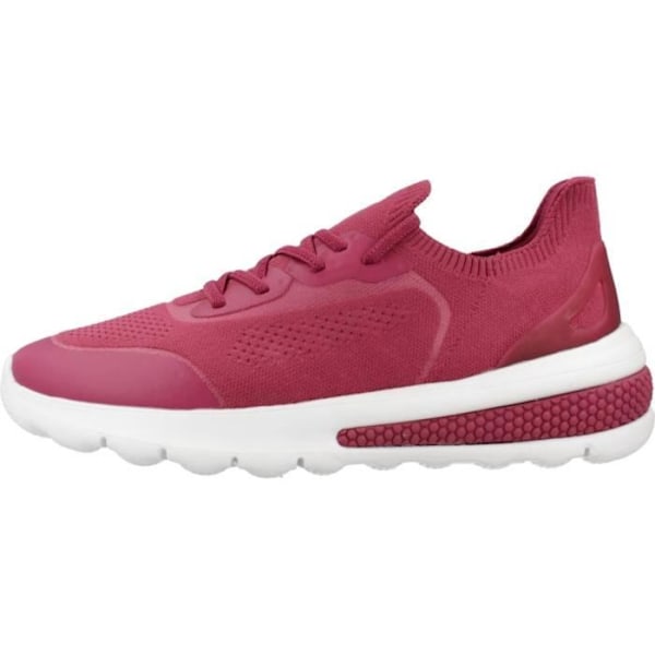 Sneakers dam - GEOX D SPHERICA ACTIF A - Burgundy - Spetsar - Textil - 39