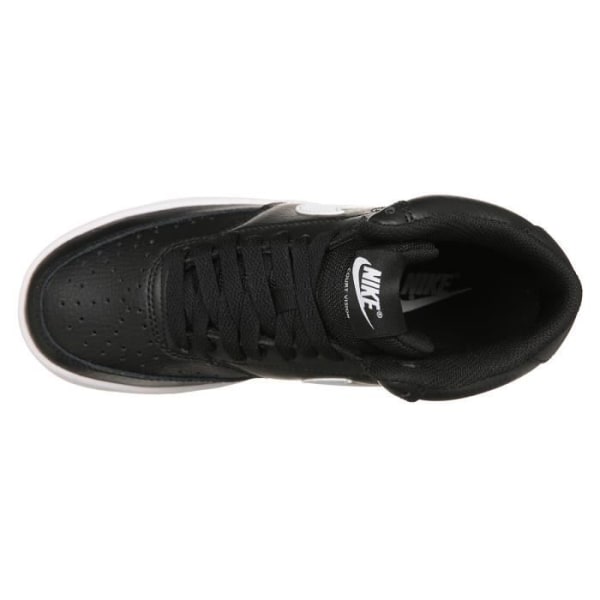 NIKE Court Vision Mid Sneakers Svart/Vit Dam