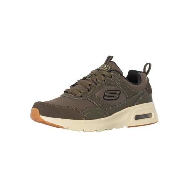 Skech-Air Court Homegrown Leather Sneakers - Skechers - Herr - Spetsar - Olive 42