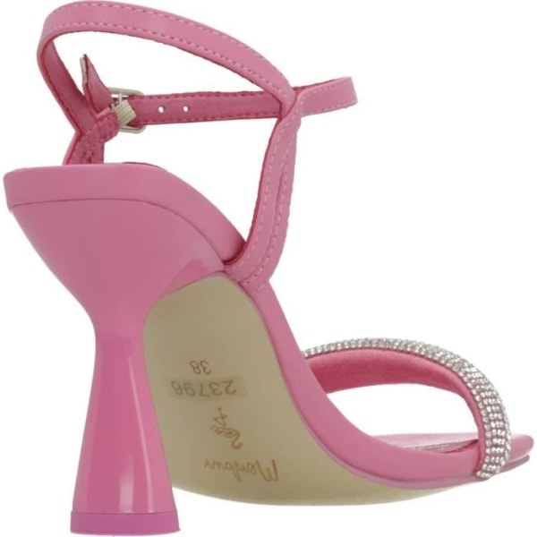 Damsandal - barfota MENBUR 136146 Rosa - Kilklack 9,5 cm