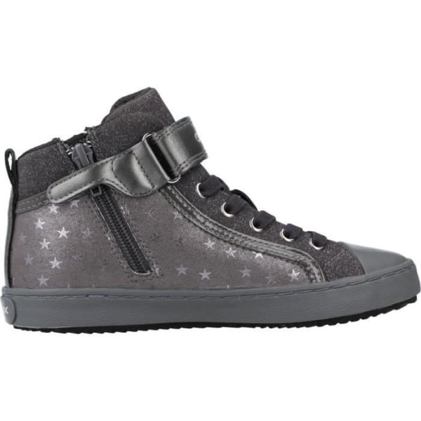 GEOX Kalispera High Top Sneaker för barn - Svart - Snören - Syntet Grå 37