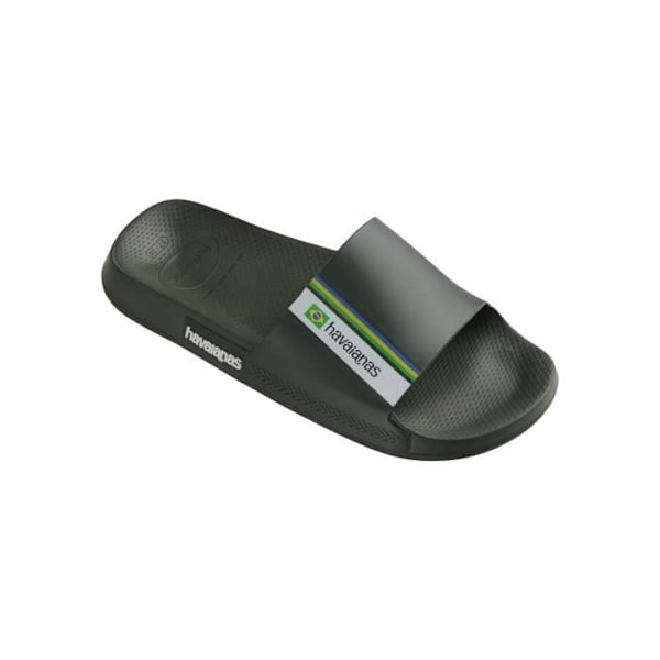 Slip-on sandal - HAVAIANAS - Slide Clas - Olivgrön - Öppen - Vattentålig - Exceptionell komfort - 41/42