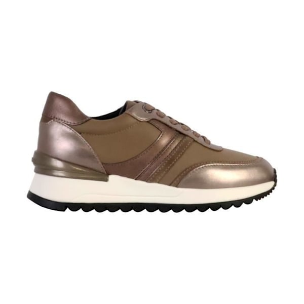 Geox Desya Nappa+Mocka Low Top Sneaker - Taupe Mol 39