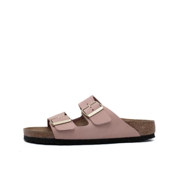 Birkenstock Arizona Soft Slippers - Rosa - Mocka - Läder - Gummi - Justerbara spännen - Slim fit