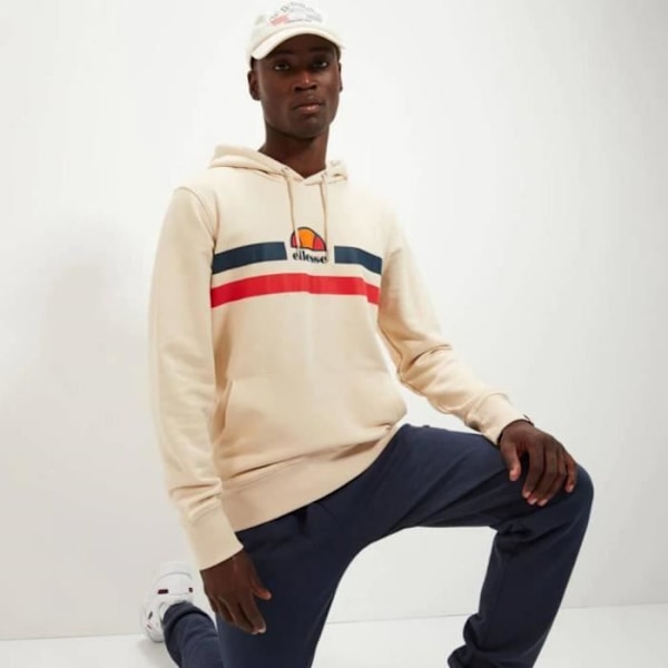 ELLESSE ALRONI OH HOODY huvtröja - Beige - Långa ärmar - Huvkrage - M