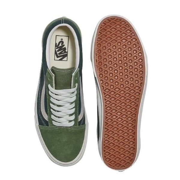 Vans Old Skool Tri-Tone Green Sneakers - VANS - Unisex - Textil - Spetsar - Platta