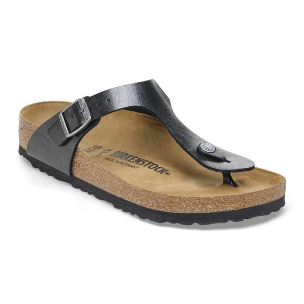 Birkenstock Gizeh Birko-Flor smala sandaler för kvinnor 40