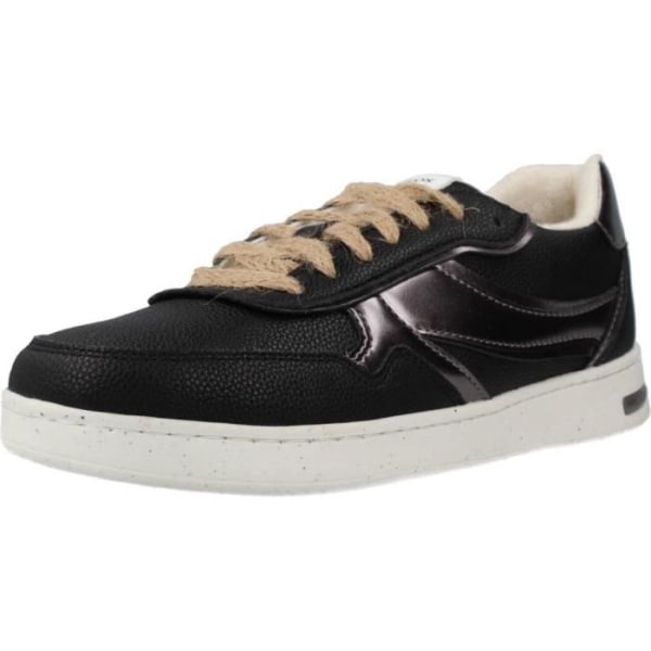 GEOX D JAYSEN Svarta sneakers - Dam - Spetsar - Syntet Svart 39