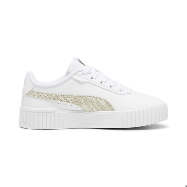 Puma Carina 2.0 Zebra PS sneakers för tjejer vit 28