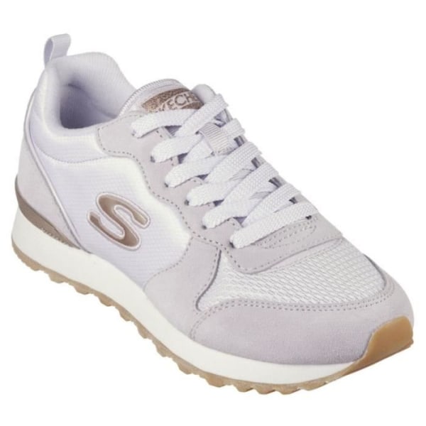 Sneakers dam - SKECHERS OG 85 Goldn Gurl - Textil - Snören - Komfort luftkylt Memory Foam 40