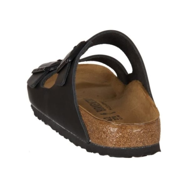 Birkenstock Arizona Leder Skor - Herr - Svart Svart 38