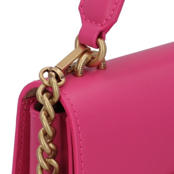 PINKO Love One Handväska Läder 20 cm rosa pinko 100071-A0F1-Z99Q, 100071-A0F1-N17Q