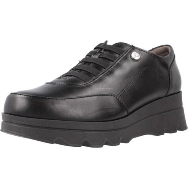 PITILLOS 5351 P Svarta skor - Snören - Textilfoder - Tillverkad i Spanien