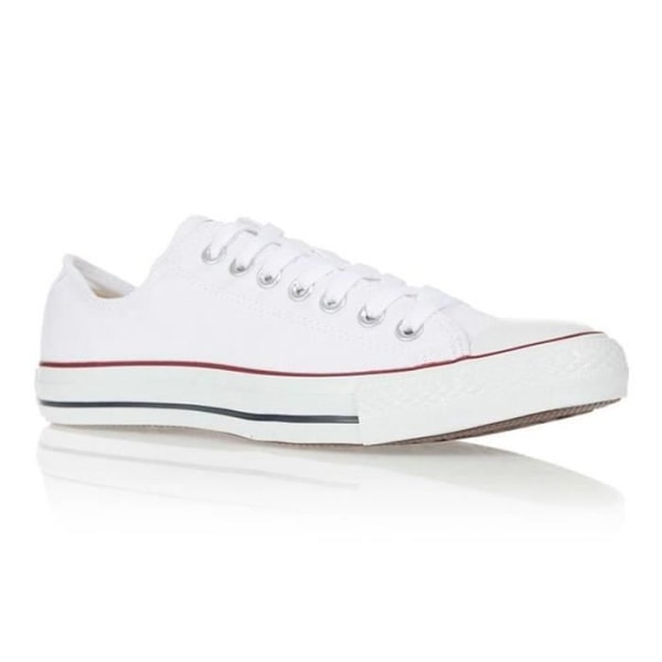 CONVERSE Mixed White Canvas Low Top Trainers Vit 36