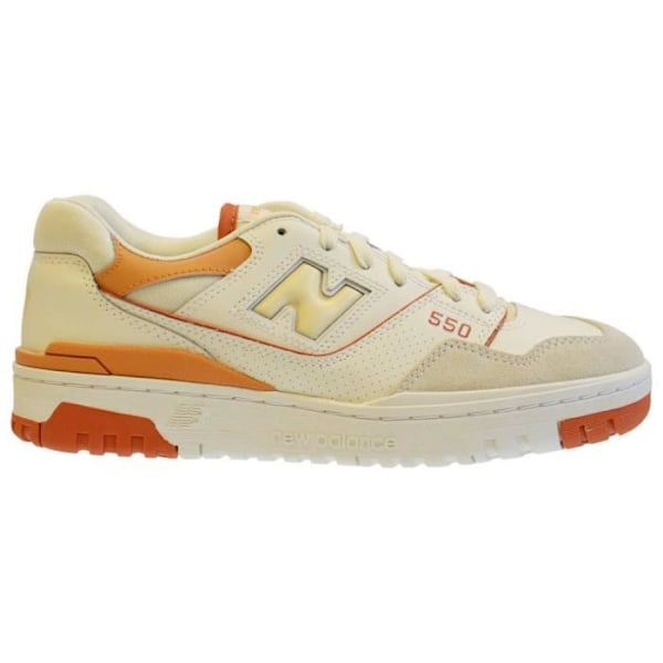 NEW BALANCE 550 Cream Skor - Dam/Vuxen - Läder - Snören - Platta Beige 36