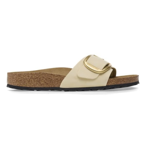 Birkenstock Madrid Big Buckle Nubuck Läder smala sandaler för kvinnor 38