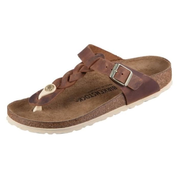 Birkenstock Gizeh Skor - Dam/Vuxen - Läder - Brun 38