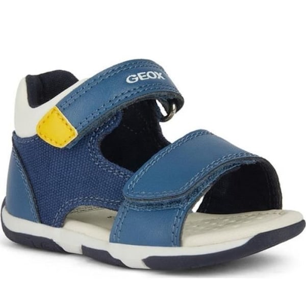 Geox pojksandaler - SANDAL TAPUZ AVIO DK YELLOW - Åtdragningsspänne - Blå - 20