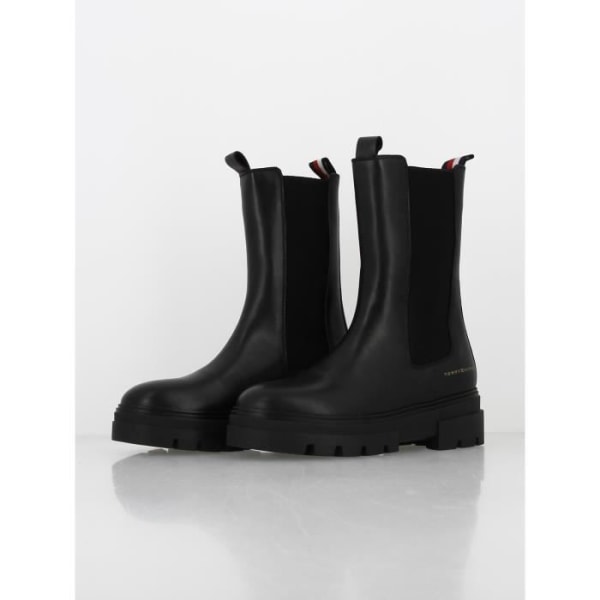 Ankelboots Monokromatisk chelsea boot blk l - Tommy hilfiger Svart 40