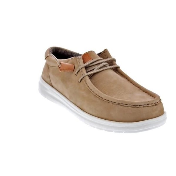 Hey Dude Wally Grip Loafers för män - Beige - Textil 40